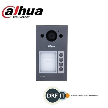 Dahua VTO3312Q-P IP PoE/2-wire 4-button Villa Outdoor Station IP65 & IK08