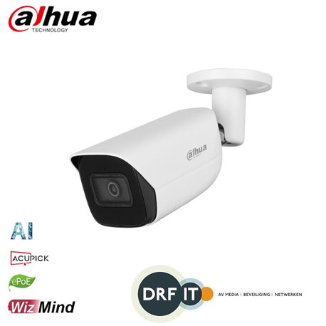 Dahua IPC-HFW5442E-ASE 4MP IR Fixed-focal Bullet WizMind Network Camera 2.8mm