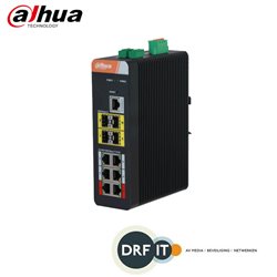 Dahua PFS4410-6GT-DP 10-Port Gigabit Industrial Swicth with 6-Port Gigabit PoE (Managed)