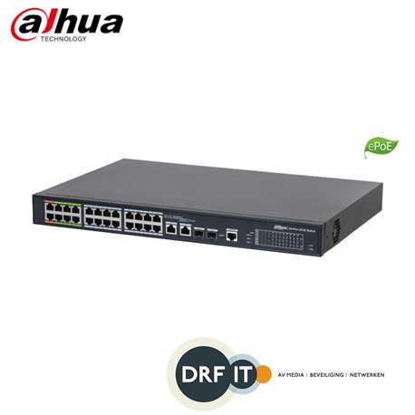 Dahua LR2226-24ET-360-V2 26-Port Managed Switch with 8-Port ePoE & 16-Port PoE