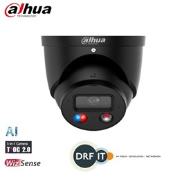 Dahua IPC-HDW3549HP-AS-PV-0280B-S4-B 5 MP Smart Dual Light Active Deterrence Fixed-focal Eyeball WizSense Network Camera