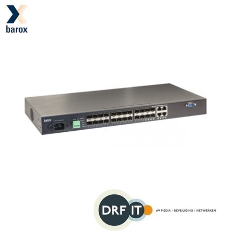 Barox BX-SW-LGSO25-24 19" Switch 24xSFP Managed and DMS