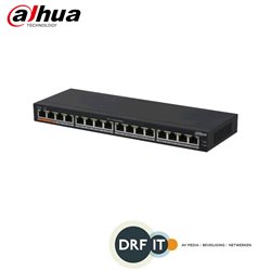 Dahua PFS3016-16GT-190 16-Port Unmanaged Gigabit PoE Switch 190W