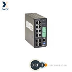 Barox BX-SW-LPIGE-804GBTME Industrial Switch 8xRJ45, 4xSFP L2/L3 Managed PoE+ and DMS