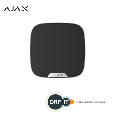 Ajax AJ-BRANDPLATE/Z StreetSiren DoubleDeck Brandplate zwart, 1 stuk