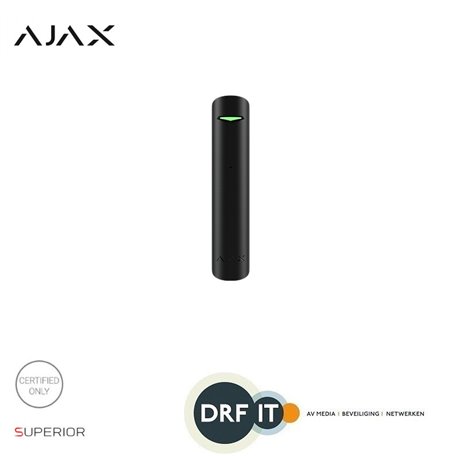 Ajax AJ-GLAS-S/Z GlassProtect S zwart
