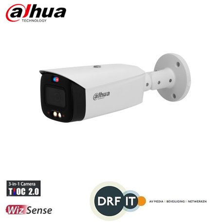 Dahua IPC-HFW3449T1P-AS-PV-0280B-S4 4MP Smart Dual Light Active Deterrence Fixed-focal Bullet WizSense Network Camera