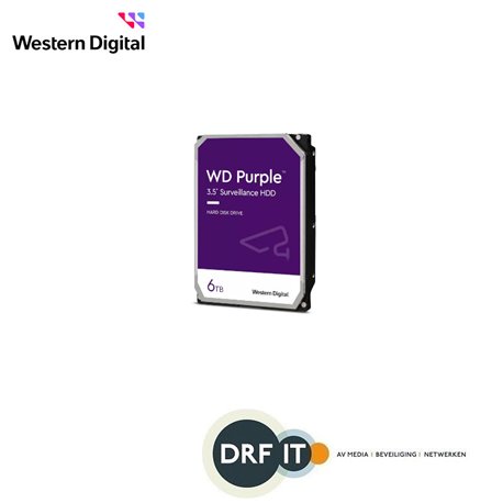 Western Digital WD64PURZ surveillance drive: harde schijf 6 TB 