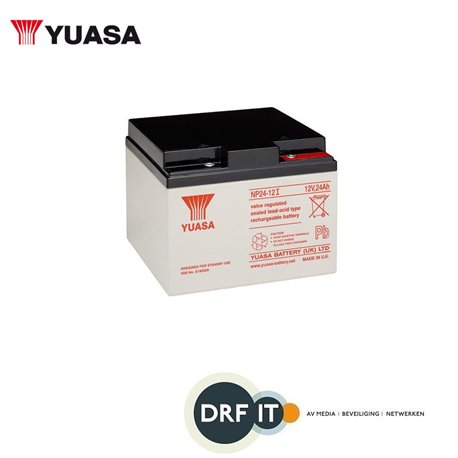 Yuasa Y-NP24-12 NP batterij 12v 24Ah