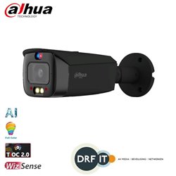 Dahua IPC-HFW3549T1-ZAS-PV 5MP TiOC2.0 Smart Illumination Vari-focal Bullet WizSense Network Camera 2.7-13.5mm ZWART
