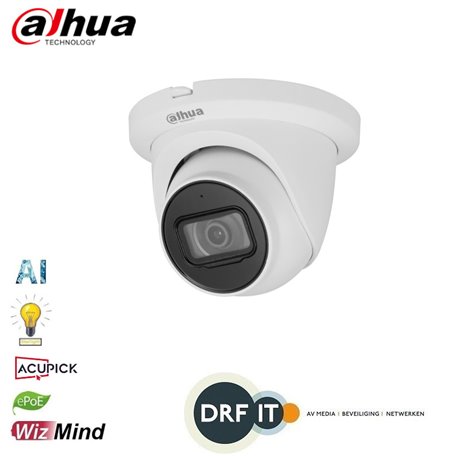 Dahua IPC-HDW5241TMP-ASE / IPC-HDW5241TM-ASE 2.8mm 2MP WDR IR Eyeball WizMind Network Camera
