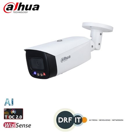Dahua IPC-HFW3849T1-AS-PV / IPC-HFW3849T1P-AS-PV 8MP Smart Dual Illumination Active Deterrence Fixed-focal Bullet WizSense WIT