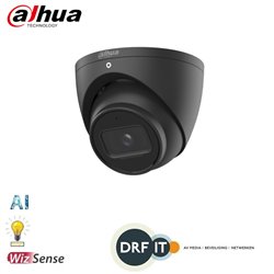 Dahua IPC-HDW3541EM-S-S2 5MP IR Metal Eyeball Network Camera 2.8mm ZWART