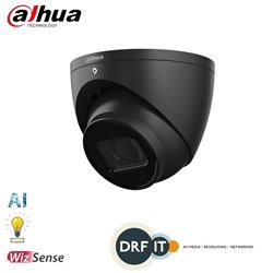 Dahua IPC-HDW3241EM-AS / IPC-HDW3241EMP-AS 2.8mm 2MP IR Fixed focal Eyeball WizSense Network Camera Zwart