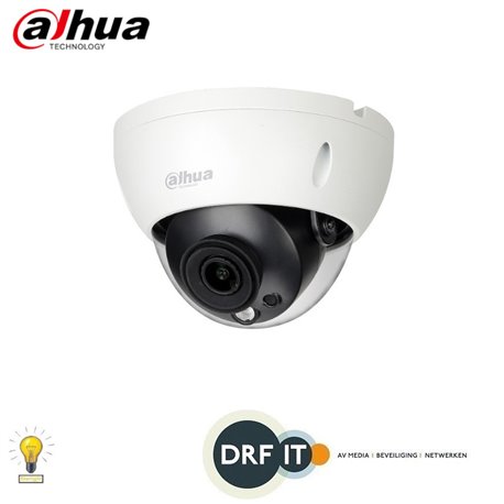 Dahua IPC-HDBW2431E-S-S2 / IPC-HDBW2431EP-S-S2 4MP Lite IR Fixed-focal Dome Network Camera 2.8mm