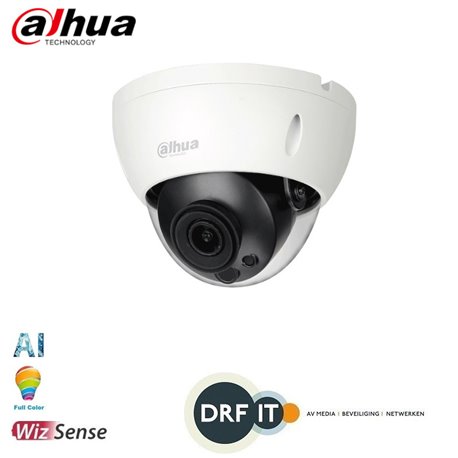 Dahua IPC-HDBW3449E-AS-NI 4MP Lite AI Full-color Dome Network Camera 2.8mm