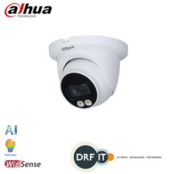 Dahua DH-IPC-HDW3249TMP-AS-LED-0360B Lite AI series 2MP Full color Turret camera met wit licht 