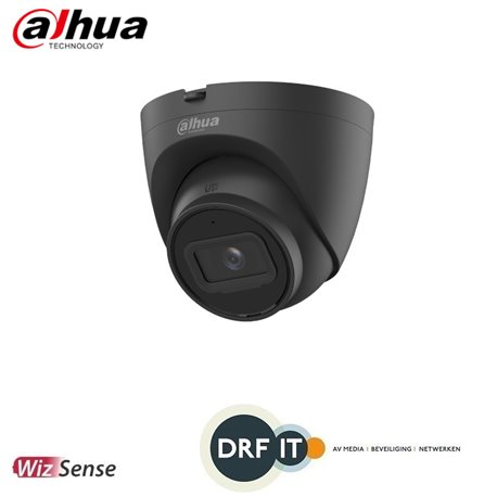 Dahua IPC-HDW2441TP-S-0280B Black 4MP IR Fixed-focal Eyeball WizSense Network Camera