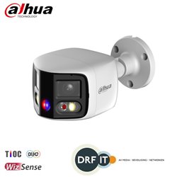 Dahua IPC-PFW3849SP-A180-E2-AS-PV 2×4MP Full-Color Cube Dual-Lens Splicing WizMind Eyeball Camera