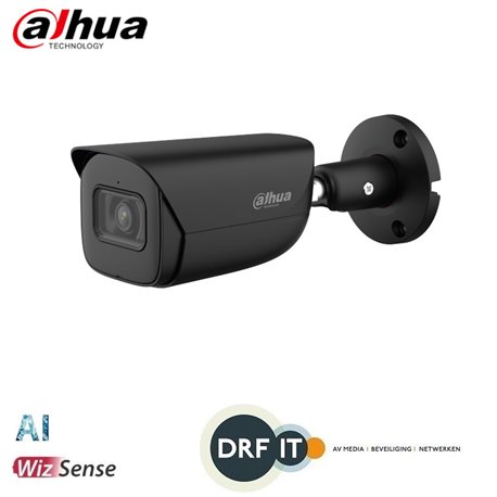 Dahua IPC-HFW3841E-AS / IPC-HFW3841EP-AS S2 8 MP IR Fixed-focal Bullet WizSense Network Camera Black