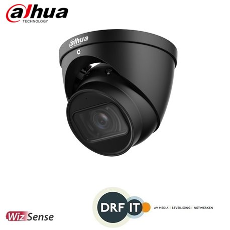 Dahua IPC-HDW3841T-ZS-S2-B 8MP IR Vari-focal Eyeball WizSense Network Camera 2.7-13.5mm ZWART 8MP IR Vari-focal Eyeball WizSense