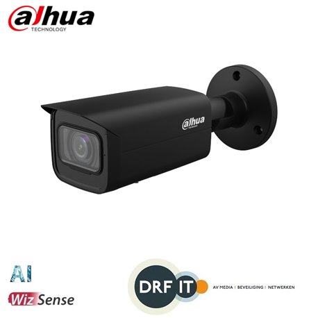 Dahua IPC-HFW3441T-ZS-S2-B 4MP IR Vari-focal Bullet WizSense Network Camera ZWART