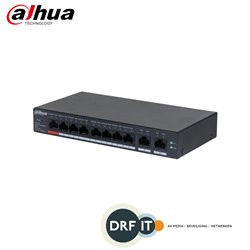 Dahua DH-CS4010-8GT-110 10-Port Cloud Managed Desktop Gigabit Switch with 8-Port PoE
