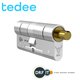 Tedee M&C modulaire cilinder SKG 3 sterren, max cilindermaat 37-45