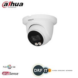 Dahua IPC-HDW3449TMP-AS-LED-36 4MP Lite AI Full-color Warm wit licht LED Eyeball WizSense Network Camera 3.6mm