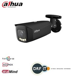 Dahua IPC-HFW5449T1-ZE-LED-B 4MP Full Color 2.0 WizMind bullet Full Color 2.0 IP camera, wit licht, ZWART