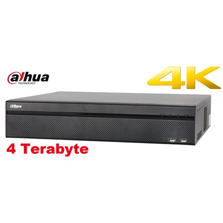 Dahua DH-NVR608-32-4KS2 + 4TB HDD