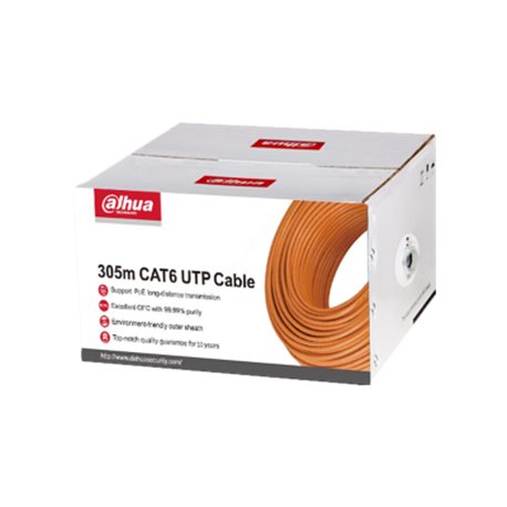Dahua PFM920I-6UN-C/U 305m UTP CAT6 Cable CPR Eclass