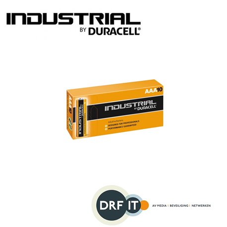 Duracell TC-B3A Industrial AAA Alkaline 1.5v batterij, doos 10 stuks