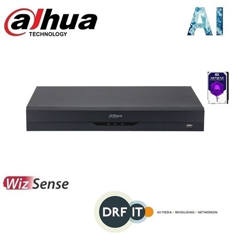 Dahua XVR5104H-I2 4 Channel 5M-N/1080P Mini 1U WizSense Recorder + 1TB HDD
