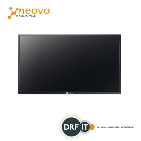 Neovo PM-32 Digitale signage flatscreen 80 cm (31.5") LED Full HD Zwart