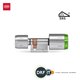 DOM TAPKEY BOX: incl. PRO dubbele cilinder glasdeurversie, 1-zijde gecontroleerd, 30/30 - DOM-333TAPKEYPRO-GD