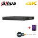 Dahua 16 kanaals 1.5U 16PoE 4K&H.265 Pro NVR incl. 2 TB HDD