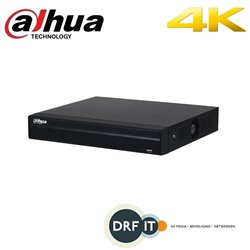 Dahua NVR4204-P-4KS2/L 4 kanaals 1U 2HDDs 4xPoE NVR