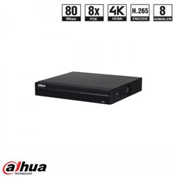 Dahua NVR4108HS-8P-4KS2/L 8 kanaals Compact 1U 8PoE 4K&H.265 NVR incl 2TB HDD