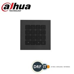 Dahua DHI-VTO4202FB-MK toetsenbordmodule voor modulaire intercom, zwart