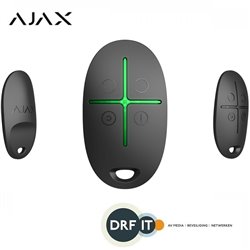 Ajax Alarmsysteem AJ-SPACE/Z SpaceControl, zwart, draadloze afstandsbediening