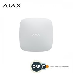 Ajax Alarmsysteem AJ-HUBPLUS Hub+, wit, met 2 x GSM, WiFi en LAN communicatie