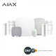 Ajax Alarmsysteem AJ-KITLUXE Hubkit LUXE WIT: GSM/LAN hub, 2 * pir, 2 * mc, afb, keypad, binnensirene