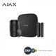 Ajax Alarmsysteem AJ-HUBPLUSKIT/Z Hub+ kit, zwart, 2x GSM/LAN hub, PIR, deurcontact, afstandsbediening