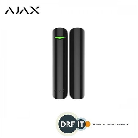Ajax Alarmsysteem AJ-DOOR/Z DoorProtect, zwart, magneetcontact en mini magneet