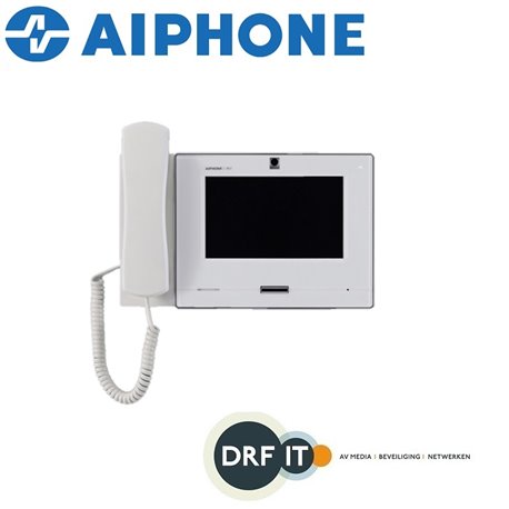 Aiphone 7 inch, Master station met hoorn, WIT AP-IX-MV7-HW