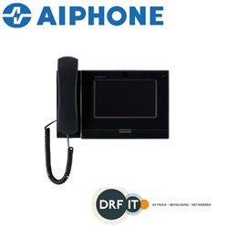 Aiphone 7 inch, Master station met hoorn, Zwart AP-IX-MV7-HB