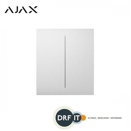 Ajax CenterButton dubbelvoudig 2-weg Wit